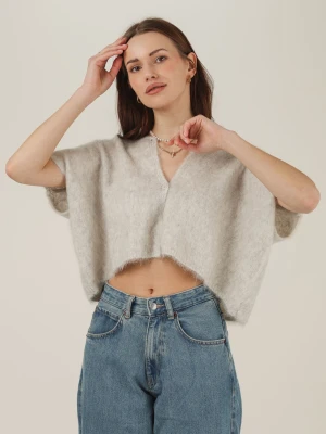 Kardigan / kamizelka Lena - moher i wełna LAÏF