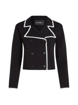Kardigan KARL LAGERFELD czarny