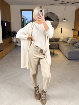 Kardigan Kremowy Soft ClothStore