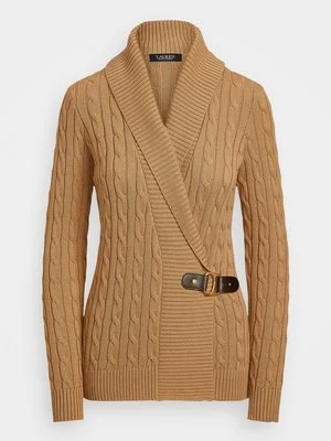 Kardigan Lauren Ralph Lauren wielbłądzi