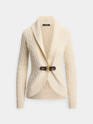 Kardigan Lauren Ralph Lauren mleczny