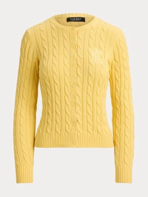 Kardigan Lauren Ralph Lauren żółty