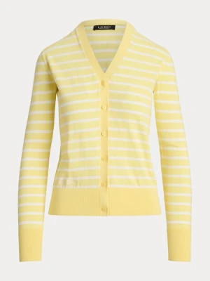 Kardigan Lauren Ralph Lauren żółty