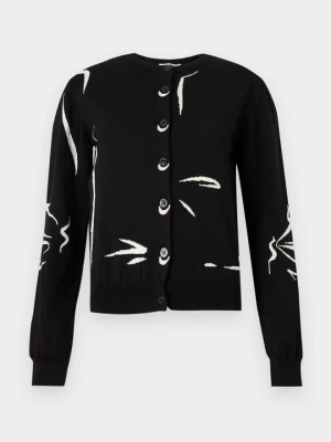 Kardigan MOSCHINO czarny