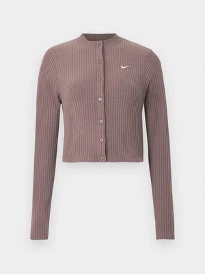 Kardigan Nike brązowy