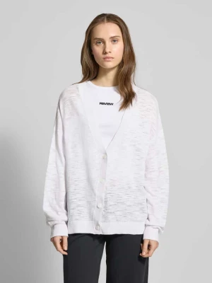 Kardigan o kroju oversized z obniżonymi ramionami REVIEW