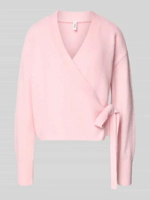 Kardigan o kroju regular fit z dodatkiem wełny model ‘KIRA’ Only