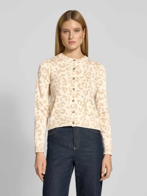 Kardigan o kroju regular fit z dodatkiem wiskozy model ‘Mayas’ Vila