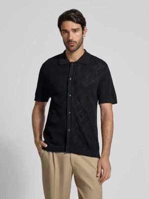 Kardigan o kroju regular fit z dzianiny z czystej bawełny model ‘ARCO’ Selected Homme