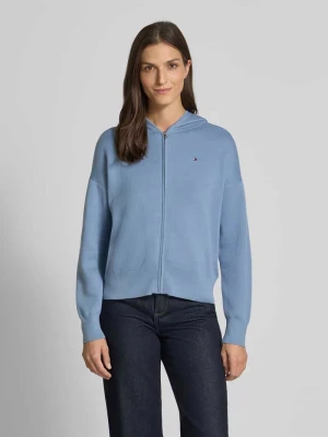 Kardigan o kroju regular fit z mieszanki bawełny Tommy Hilfiger