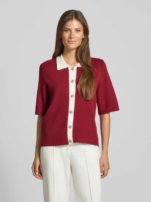 Kardigan o kroju regular fit z mieszanki wiskozy model ‘Loro’ YAS