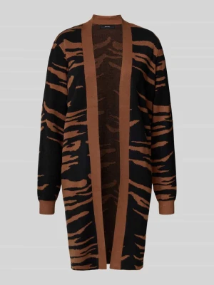 Kardigan o kroju regular fit z mieszanki wiskozy model ‘NANCY’ Vero Moda