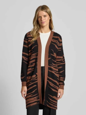 Kardigan o kroju regular fit z mieszanki wiskozy model ‘NANCY’ Vero Moda