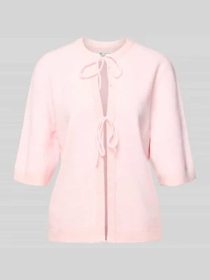 Kardigan o kroju regular fit z wiązaniem model ‘SIMONI’ Only