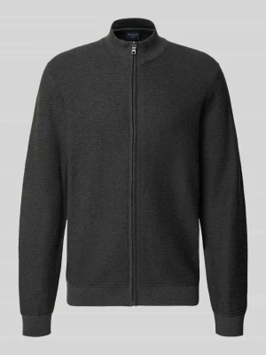 Kardigan o kroju regular fit ze stójką OLYMP Level Five