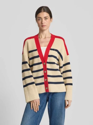 Kardigan o kroju relaxed fit z czystej bawełny Tommy Hilfiger