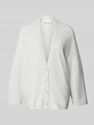 Kardigan o kroju relaxed fit z dodatkiem wełny model ‘Damsville’ American vintage