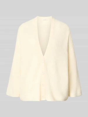 Kardigan o kroju relaxed fit z dodatkiem wełny model ‘Damsville’ American vintage