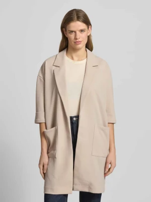 Kardigan o kroju relaxed fit z rękawem 3/4 model 'DAISY' Pieces