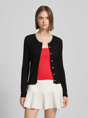 Kardigan o kroju slim fit z dzianiny pointelle Tommy Jeans