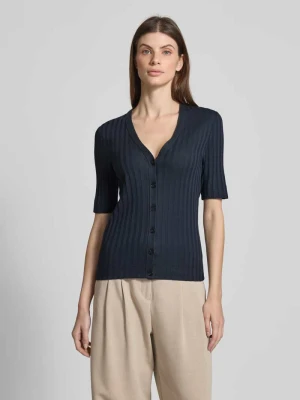 Kardigan o kroju slim fit z mieszanki modalu i bawełny Marc O'Polo