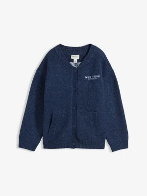 Kardigan oversize BonPrix niebieski