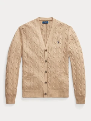 Kardigan Polo Ralph Lauren beżowy melanż