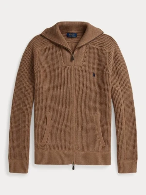 Kardigan Polo Ralph Lauren brązowy