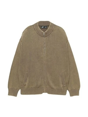 Kardigan PULL&BEAR brązowy