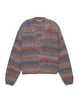Kardigan PULL&BEAR ciemnoczerwony