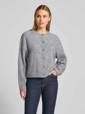 Kardigan rozpinany krój regular fit z dodatkiem wełny Jake*s Collection