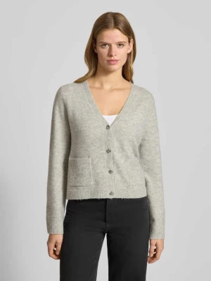 Kardigan rozpinany o kroju oversized z dodatkiem wełny, model 'RENE' Only