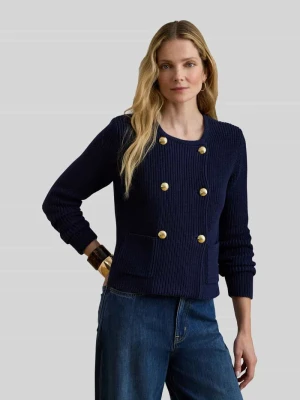 Kardigan rozpinany o kroju regular fit z czystej bawełny Lauren Ralph Lauren