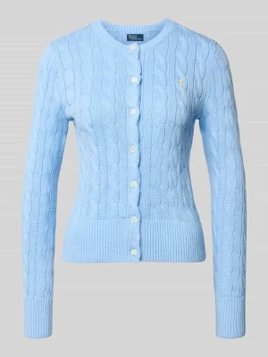 Kardigan rozpinany o kroju regular fit z czystej bawełny Polo Ralph Lauren