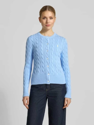 Kardigan rozpinany o kroju regular fit z czystej bawełny Polo Ralph Lauren