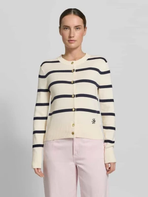 Kardigan rozpinany o kroju regular fit z czystej bawełny Tommy Hilfiger