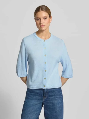 Kardigan rozpinany o kroju regular fit z dodatkiem alpaki s.Oliver RED LABEL