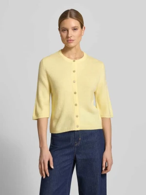 Kardigan rozpinany o kroju regular fit z dodatkiem alpaki s.Oliver RED LABEL