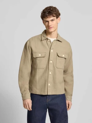 Kardigan rozpinany o kroju regular fit z fakturowanym wzorem Model 'Upstate' jack & jones