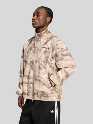kardigan rozpinany o kroju regular fit z zamkiem błyskawicznym dwustronnym adidas Originals Piaskowy