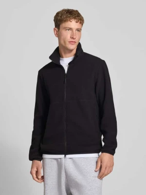 kardigan rozpinany o kroju regular fit ze stójką model 'JASON' Only & Sons Czarny
