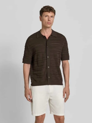 kardigan rozpinany w kroju regular fit z czystej bawełny model 'PALLE' Selected Homme