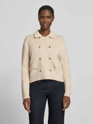 kardigan rozpinany w kroju regular fit z czystej bawełny Tommy Hilfiger Złamany biały