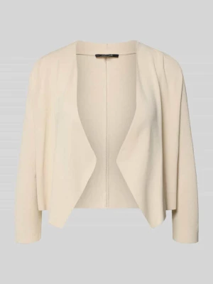 Kardigan rozpinany w otwartym kroju z rękawem o dł. 3/4 comma