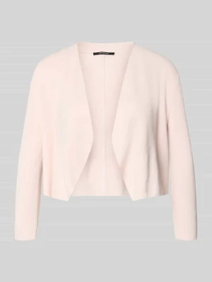 Kardigan rozpinany w otwartym kroju z rękawem o dł. 3/4 comma