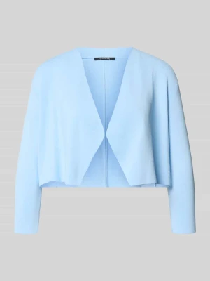 Kardigan rozpinany w otwartym kroju z rękawem o dł. 3/4 comma