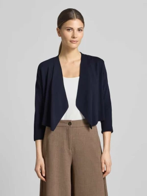 Kardigan rozpinany w otwartym kroju z rękawem o dł. 3/4 comma
