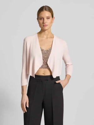 Kardigan rozpinany w otwartym kroju z rękawem o dł. 3/4 comma