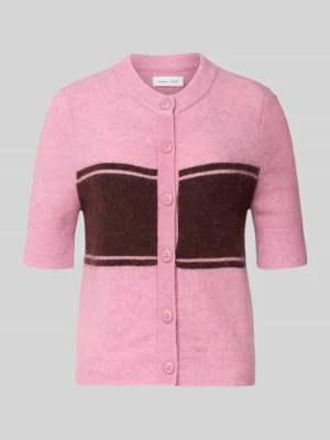 Kardigan rozpinany z Mieszanka wełny z Rękaw o dł. 1/2 Model „SANOURA” Samsøe Samsøe