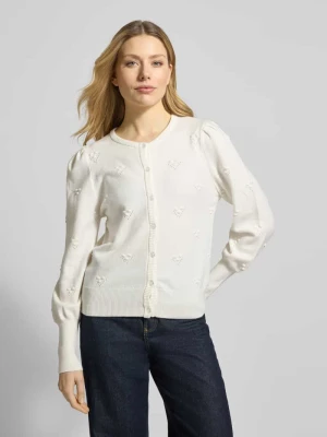 Kardigan rozpinany z Mieszanka wiskozy z Listwa guzikowa Model 'MANINA' b.Young